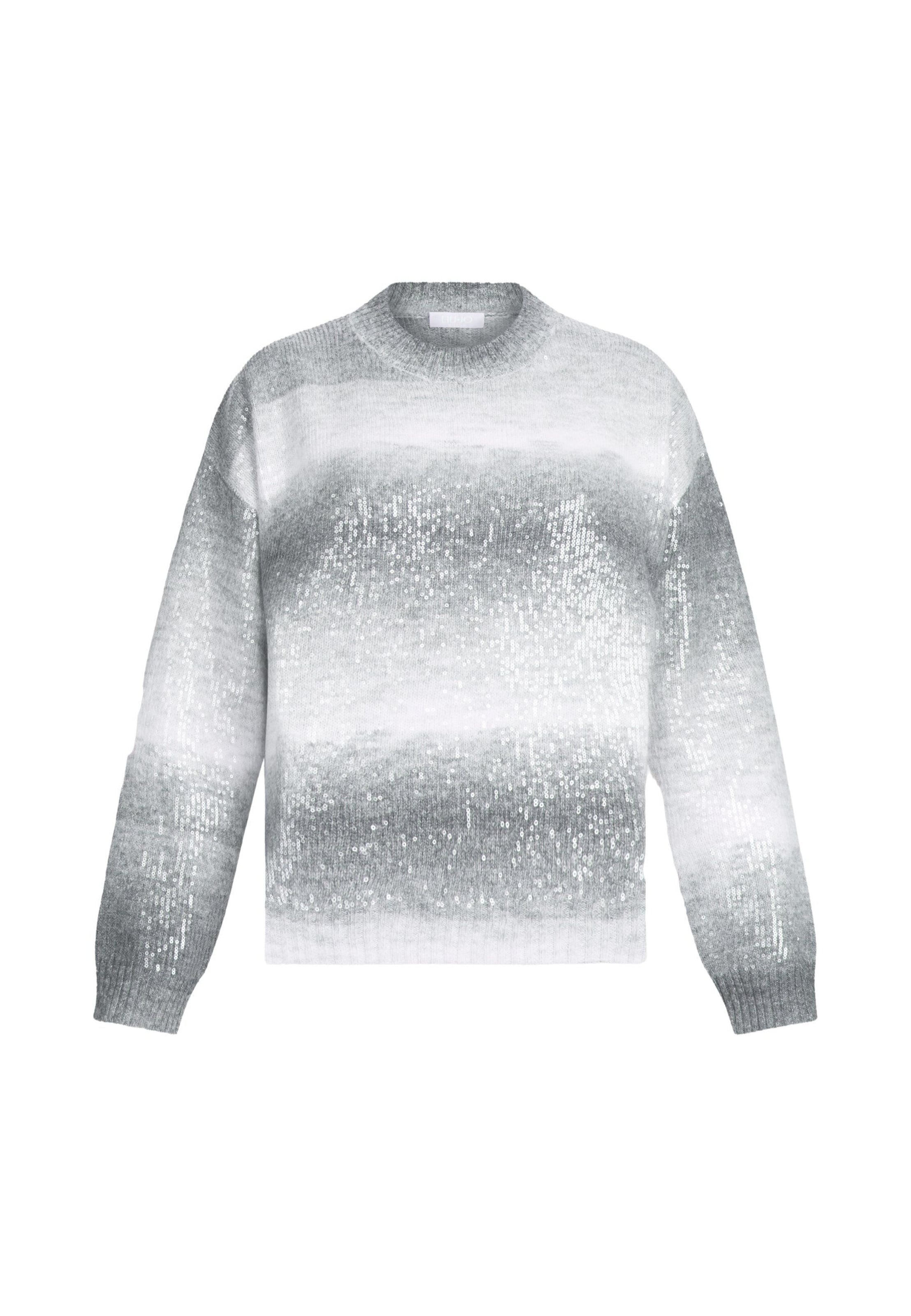 Liu Jo Pulover u siva / bijela, Pregled proizvoda