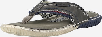 Dockers by Gerli T-Bar Sandals in Grey: front