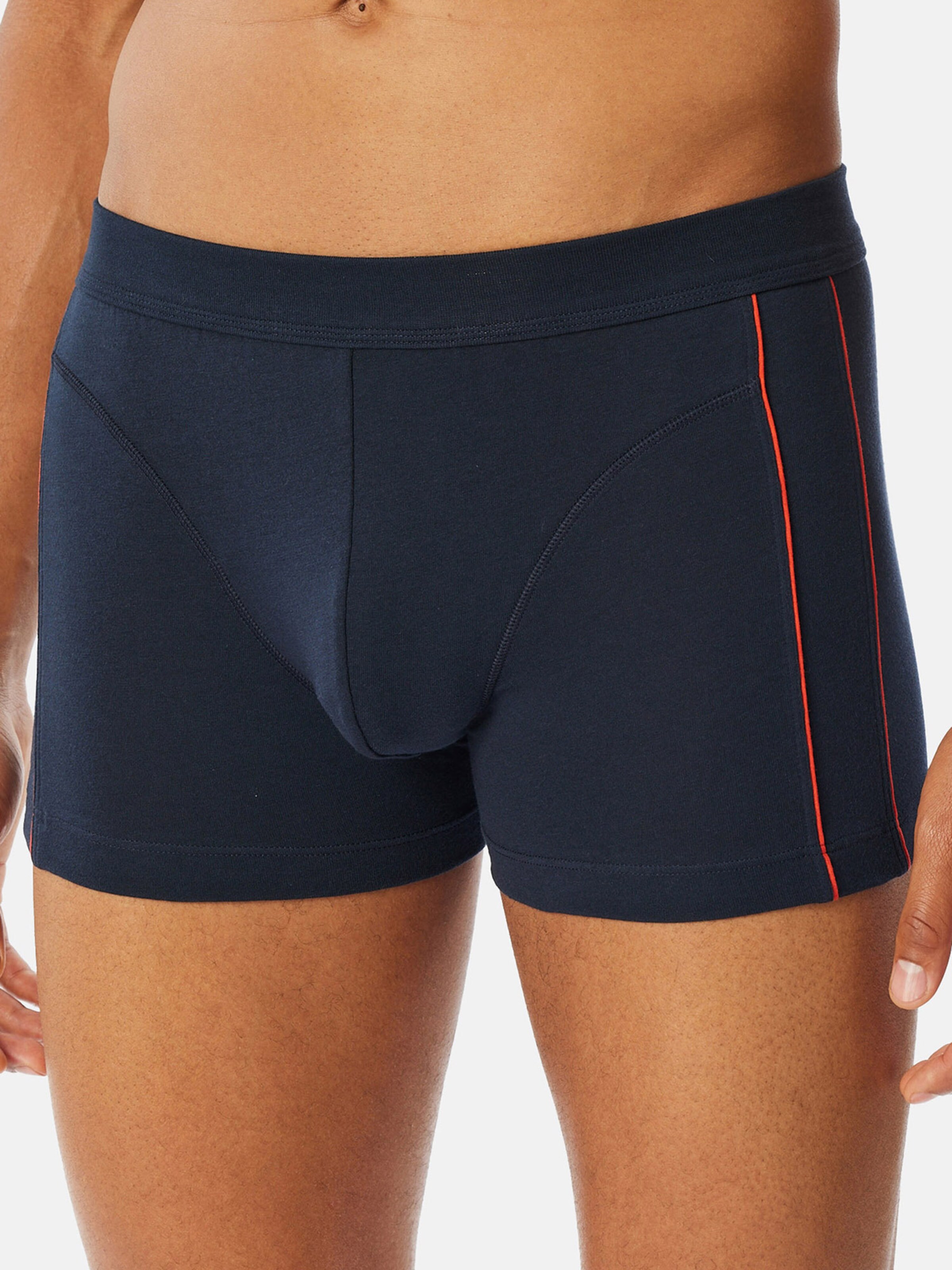 Boxers SCHIESSER en bleu : devant