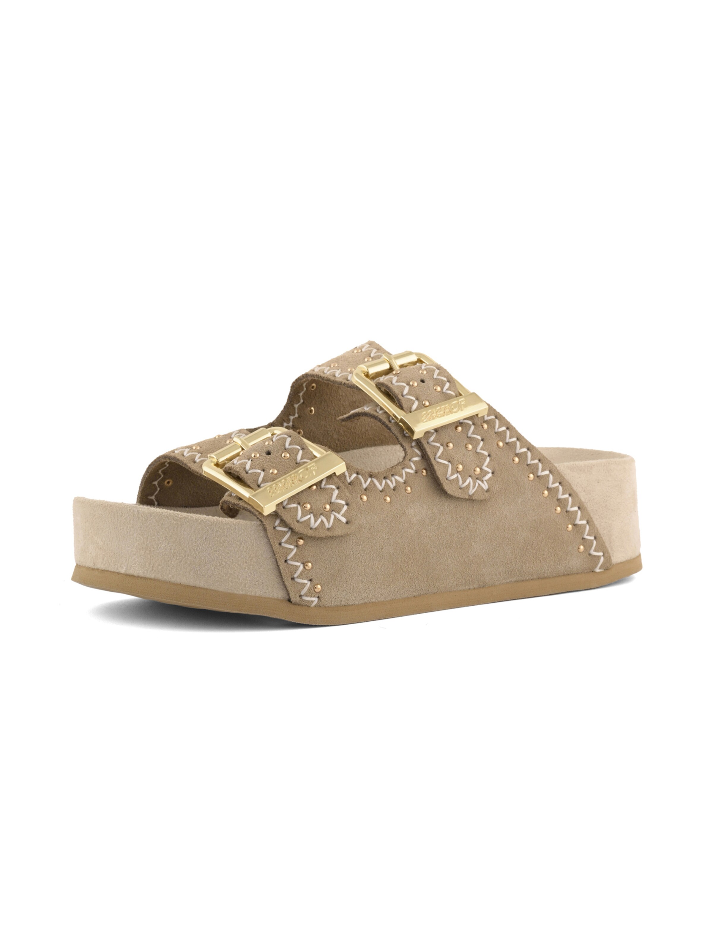Zoccoletto di COLORS OF CALIFORNIA in beige: frontale