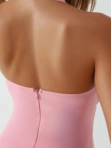 Robe de cocktail Hiccup en rose