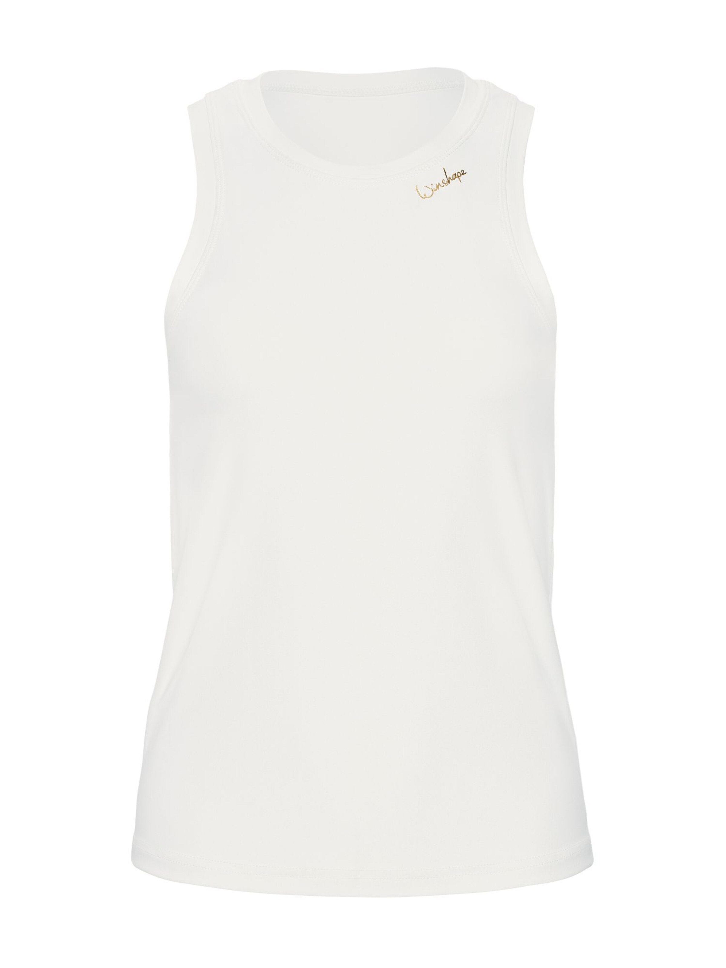 Winshape Športni top 'AET134LS' | bela barva: sprednja stran