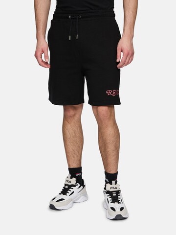 FILA - Loosefit Pantalón 'LAMSWAARDE' en negro: frente
