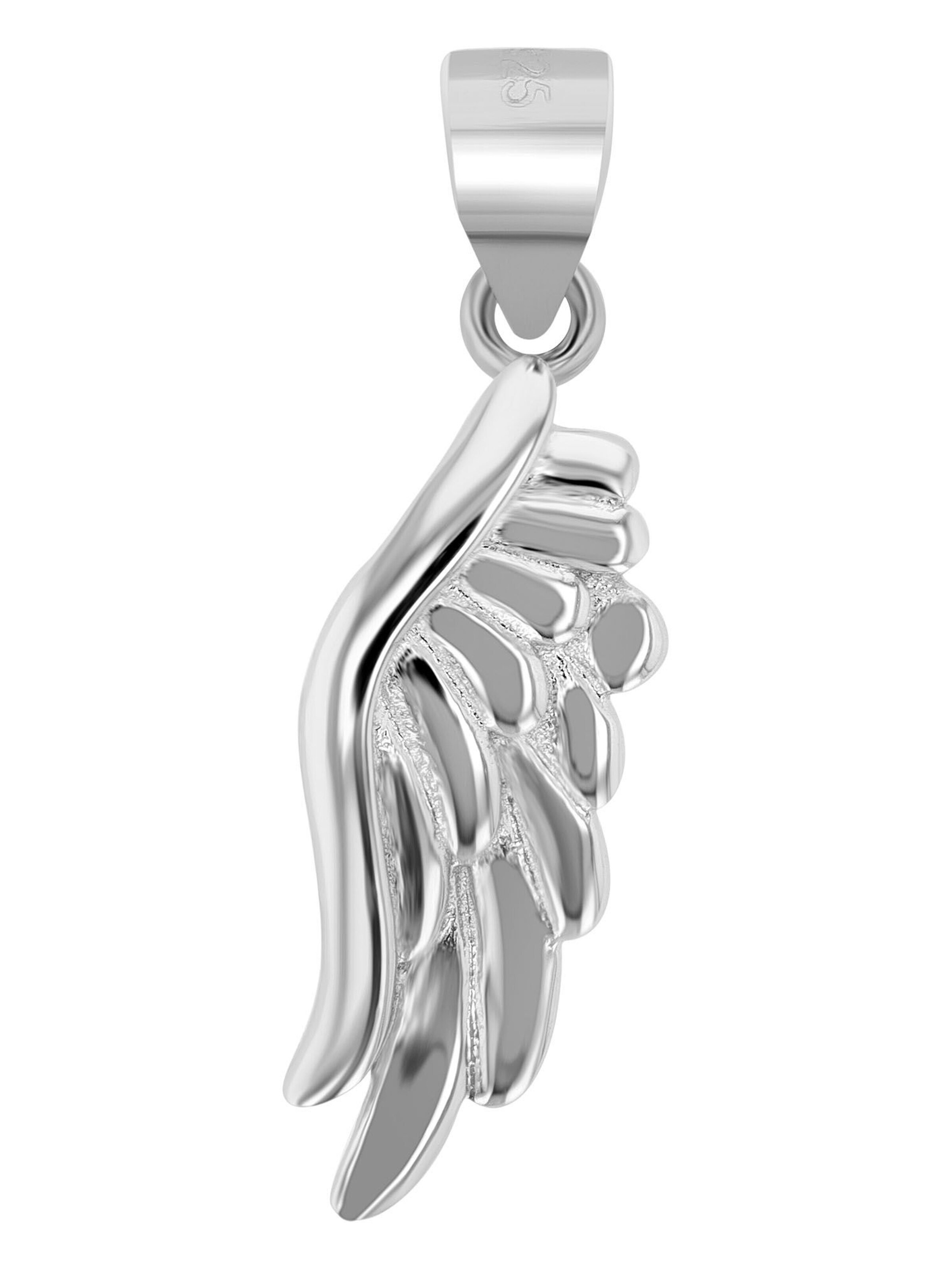 Akzent Pendant '"Aniela" aus 925 Sterlingsilber, rhodiniert, langlebig' in Silver