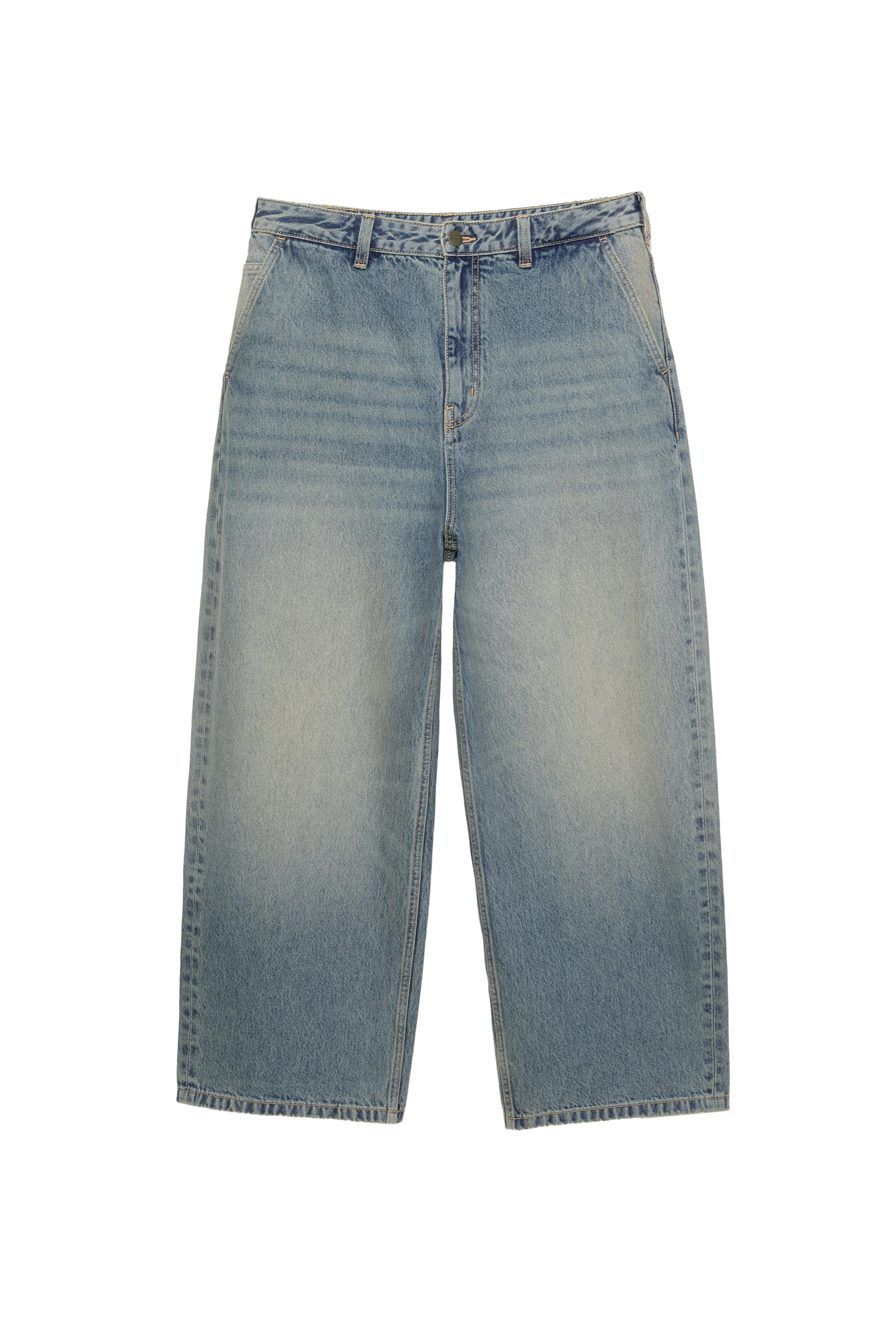 Pull&Bear Kavbojke | moder denim barva, Prikaz izdelka