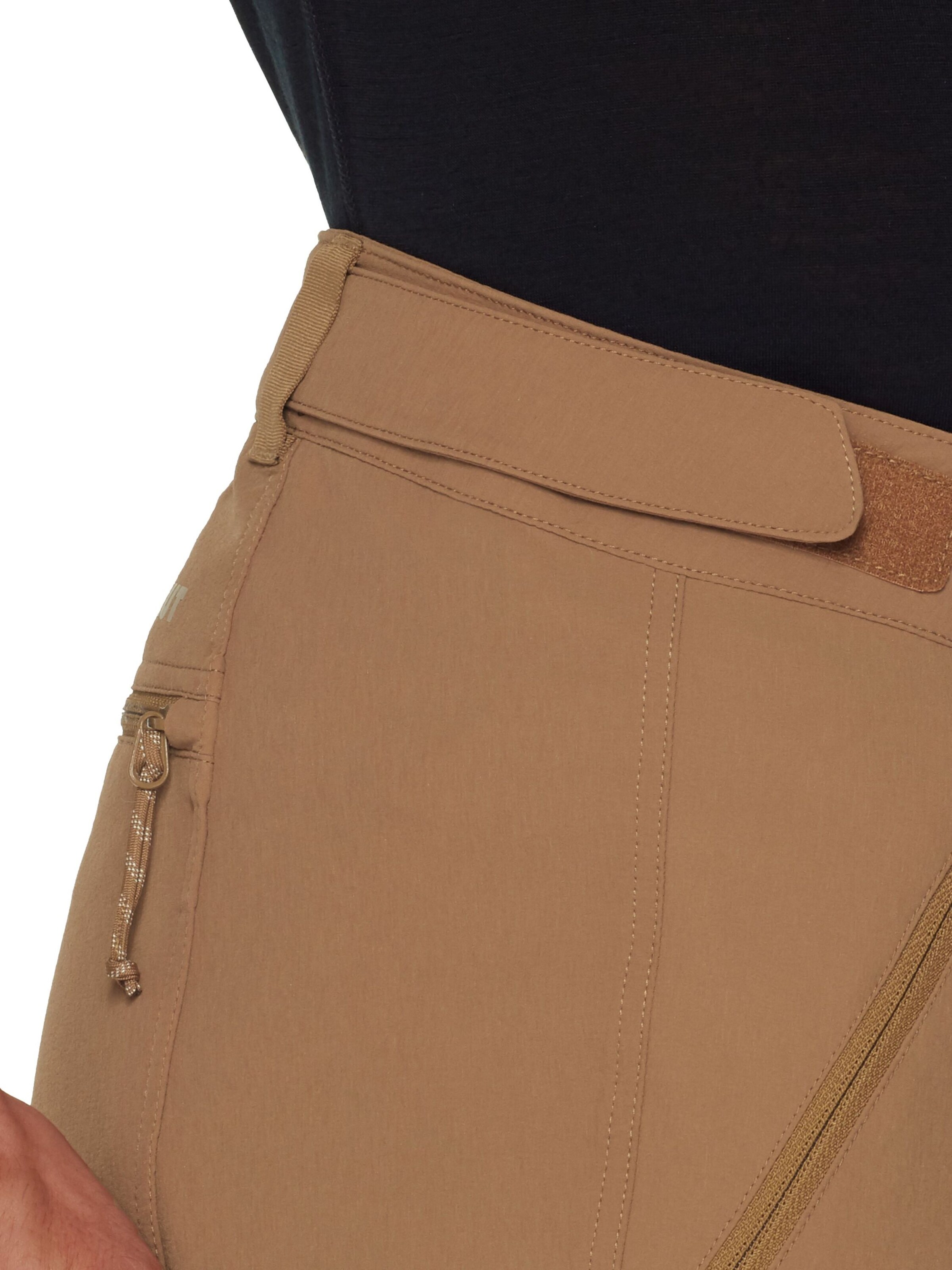 MAMMUT Regular Outdoor Pants in Brown