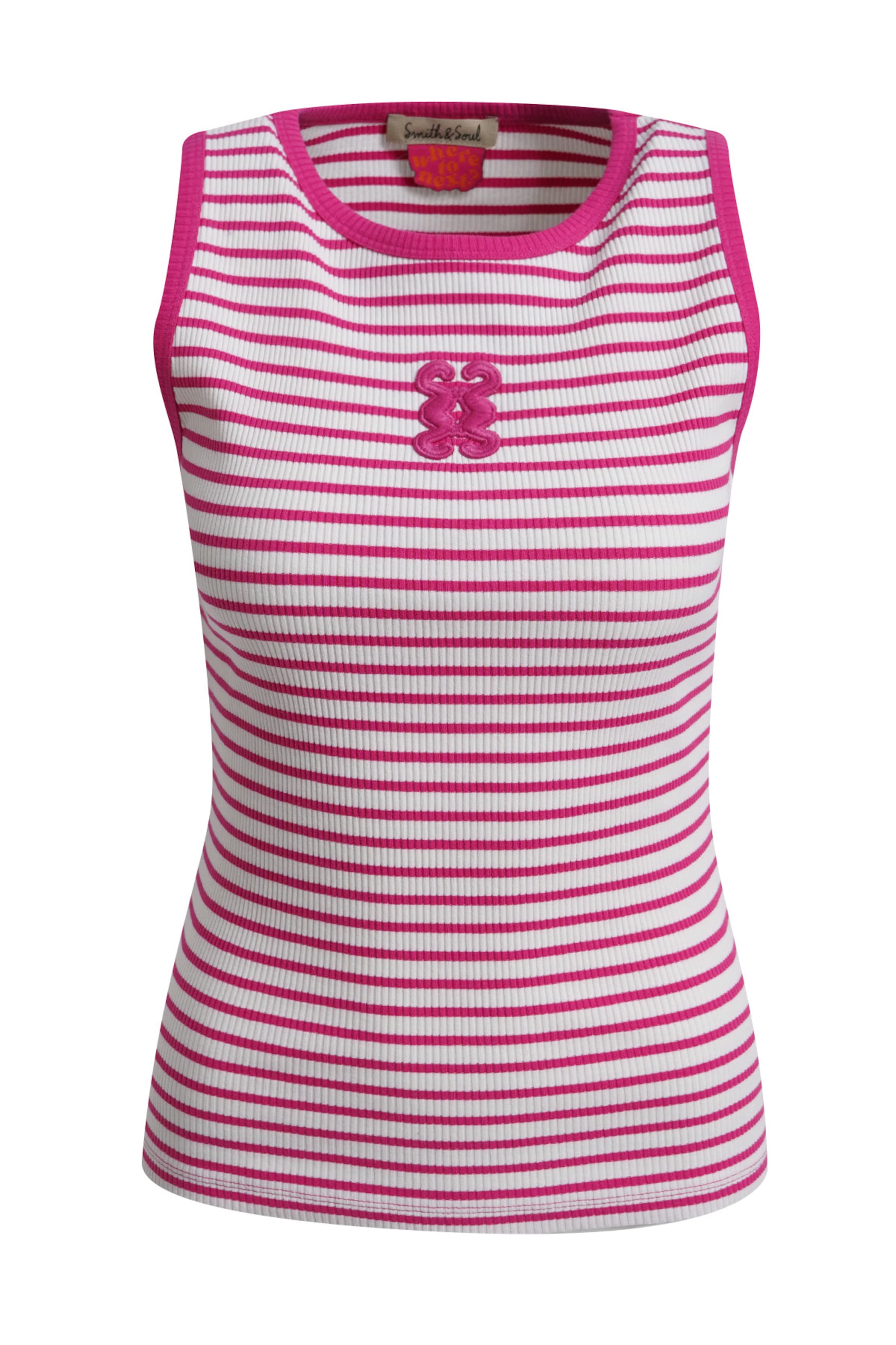 Smith&Soul Top in Pink: front