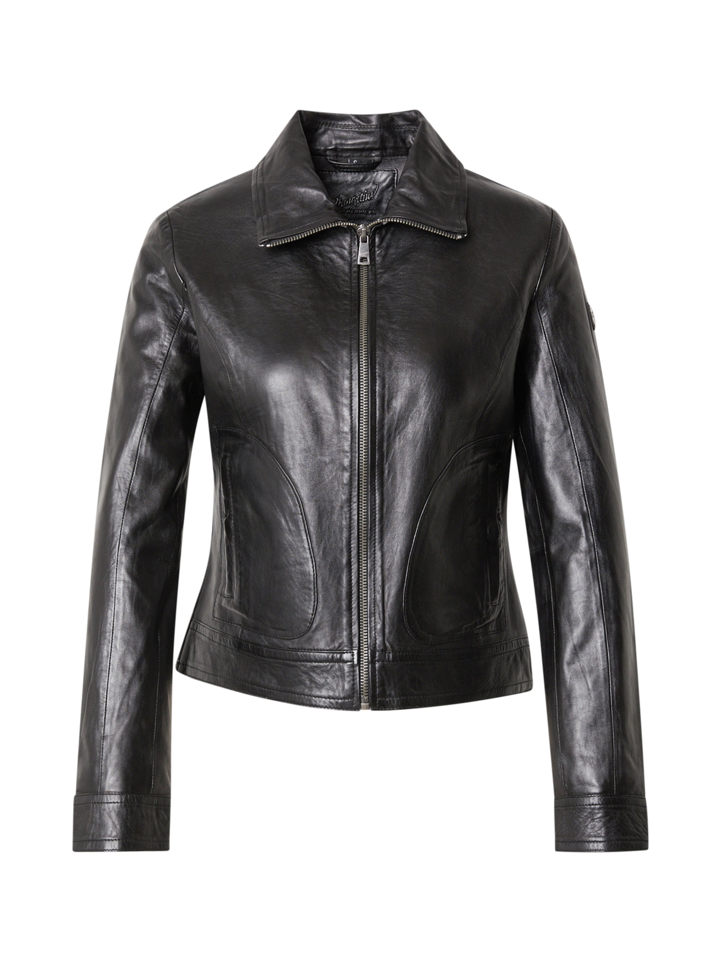 Giacca di mezza stagione 'Lusan' di Mauritius in nero: frontale