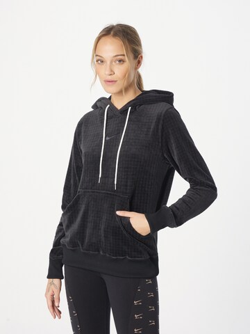 Sweat-shirt Nike Sportswear en noir : devant