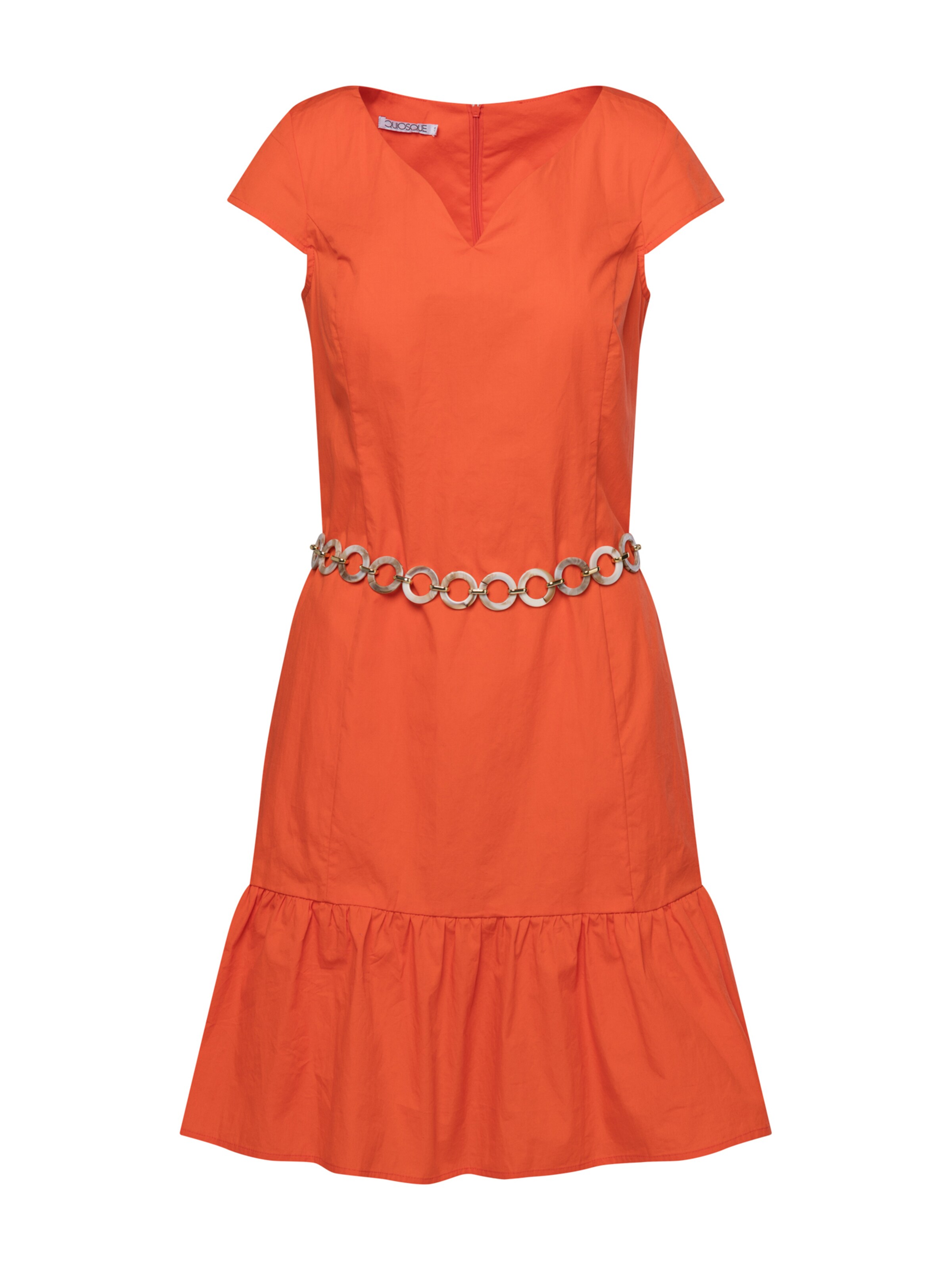 Quiosque Kleid in Orange: Vorderseite