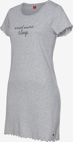 Chemise de nuit s.Oliver en gris