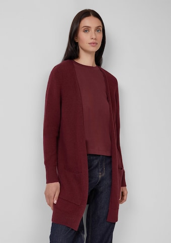 Cardigan s.Oliver en rouge : devant