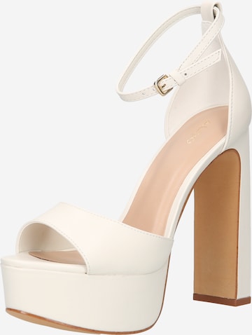 ALDO Strap Sandals 'POSH' in White: front