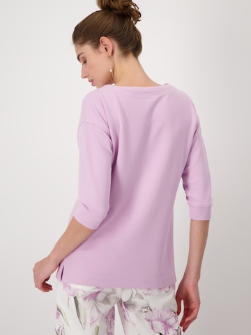 Sweat-shirt monari en rose