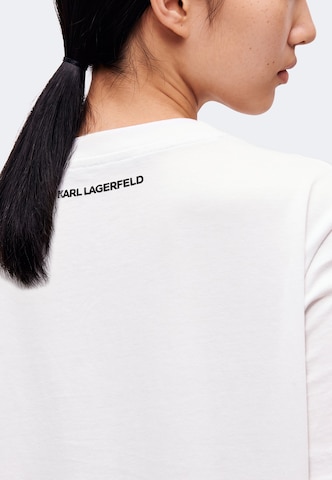 Karl Lagerfeld - Camisa 'Rue St-Guillaume' em branco