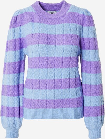 FRNCH PARIS Sweater 'Neve' in Light blue / Purple, Item view