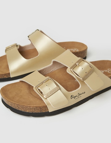 Pepe Jeans Pantolette 'Oban Claic' in Gold