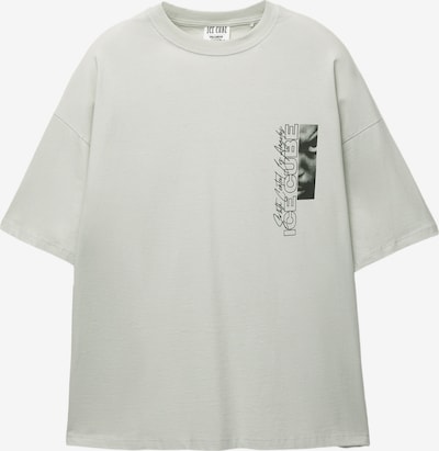 Pull&Bear Paita 'ICE CUBE' värissä ecru / tummanharmaa / musta / valkoinen, Tuotenäkymä