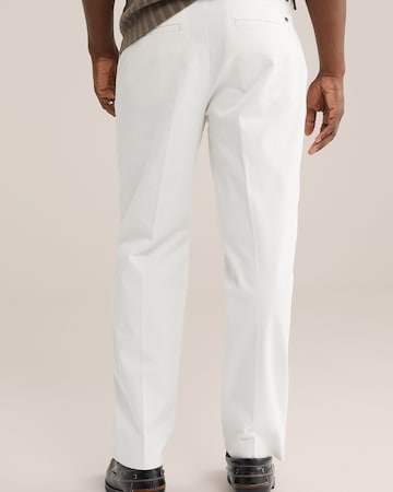 Loosefit Pantaloni chino di WE Fashion in bianco