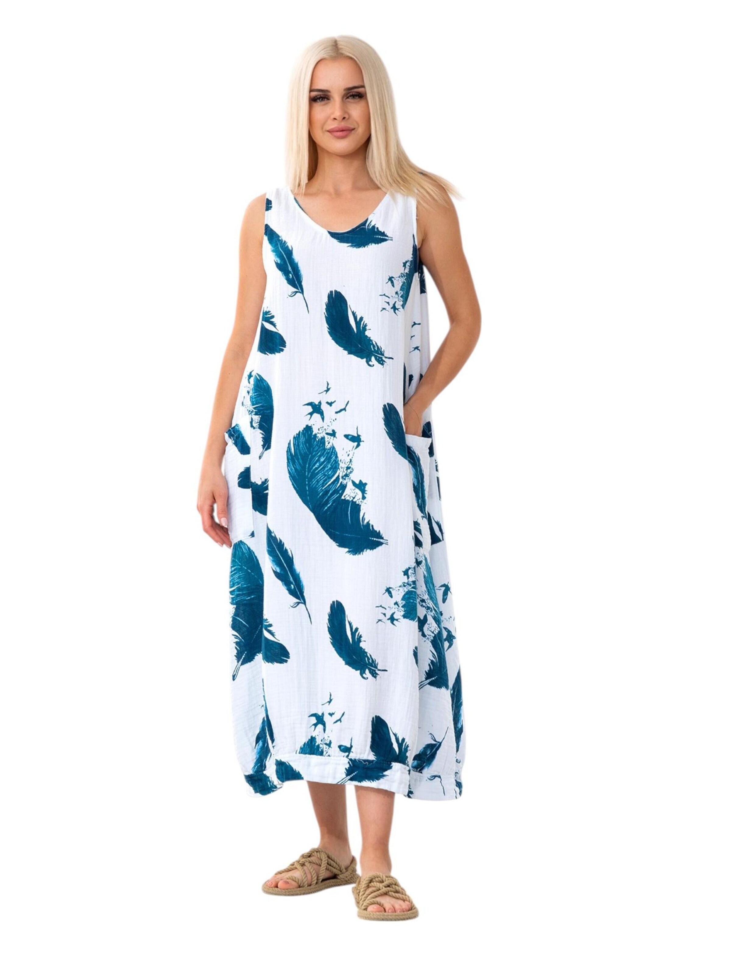WENOR Strandkleid 'ZELMA'‌‌‌‌‌‌‌‌‌‌ in Blau