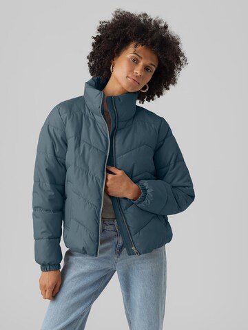 VERO MODA Jacke 'LIGA' in Blau: predná strana