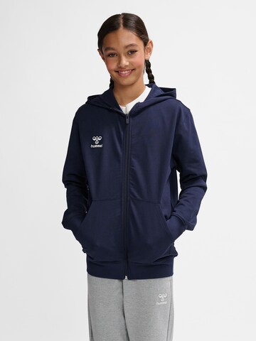 Hummel Sweatjacke 'GO 2.0' in Blau: predná strana