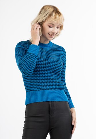 myMo at night Pullover in Blau: Vorderseite