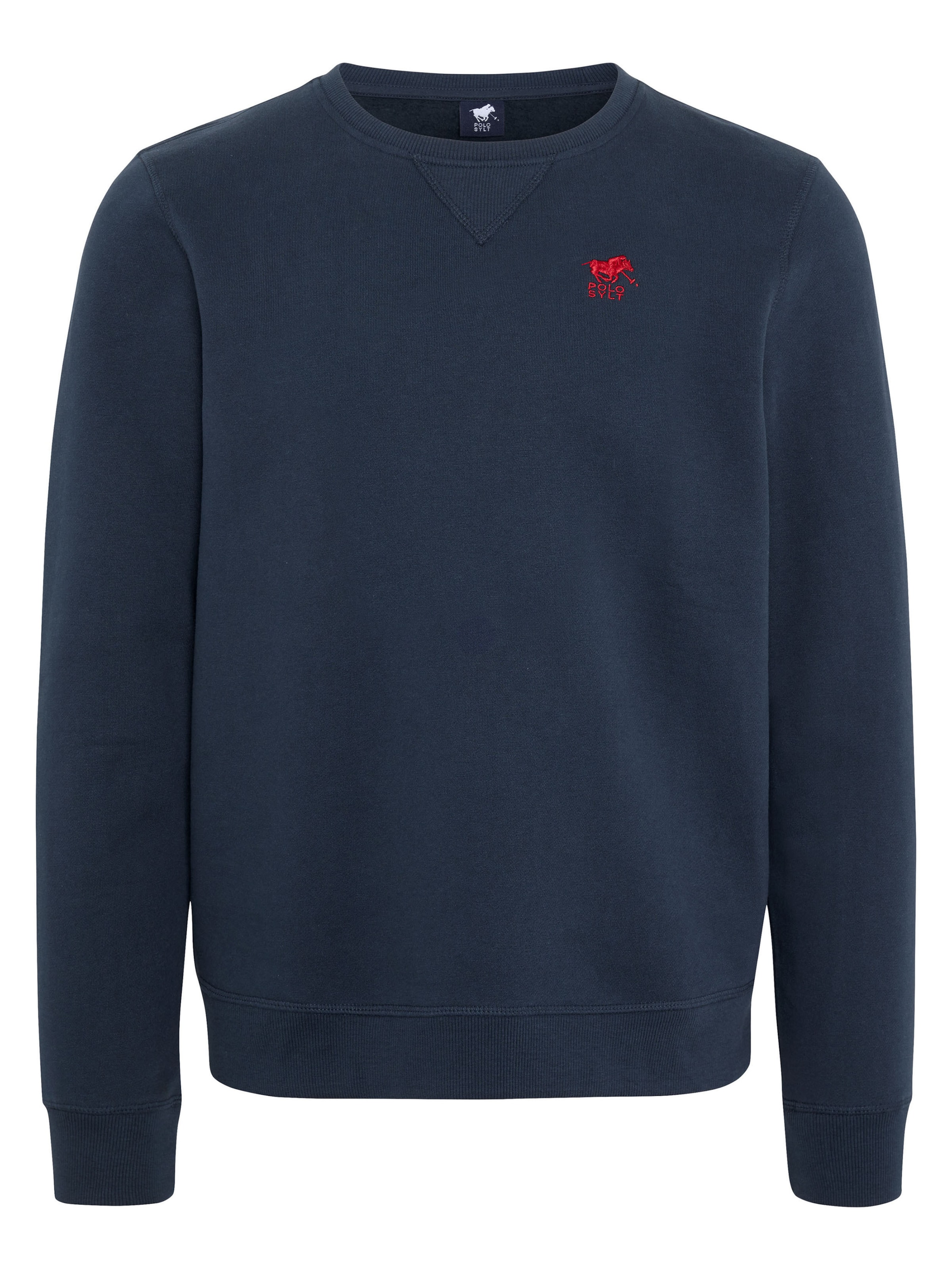 Polo Sylt Sweatshirt in Blue: front