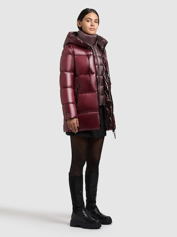 khujo Winterjas 'Dasha' in Rood