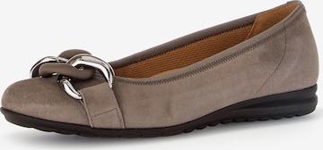 GABOR Ballet Flats in Grey: front