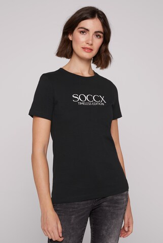 Soccx Shirt in Black: front