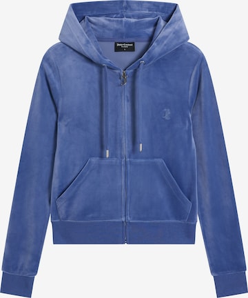 Juicy Couture Sweatjacke in Blau: Vorderseite