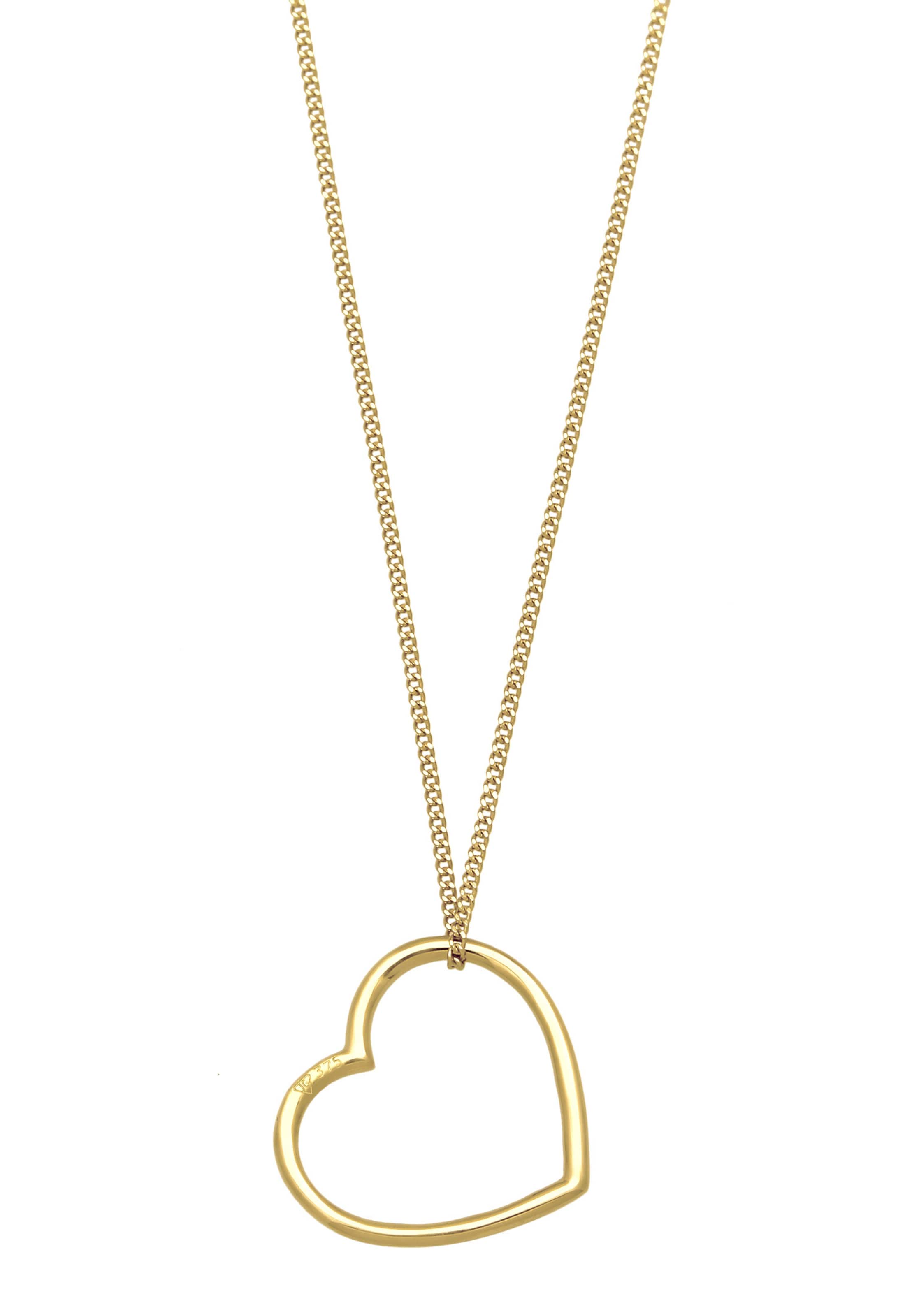 Chaîne 'Herz' ELLI PREMIUM en or