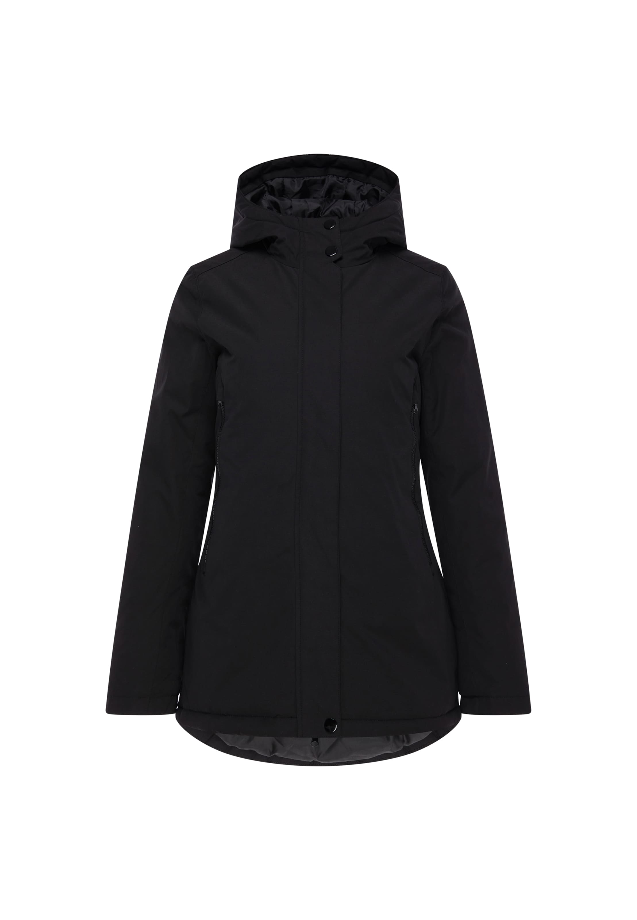 MYMO - Casaco de inverno em preto: frente