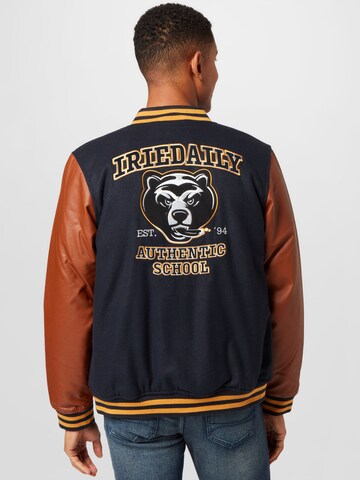 Iriedaily Winterjas 'Varsity' in Blauw