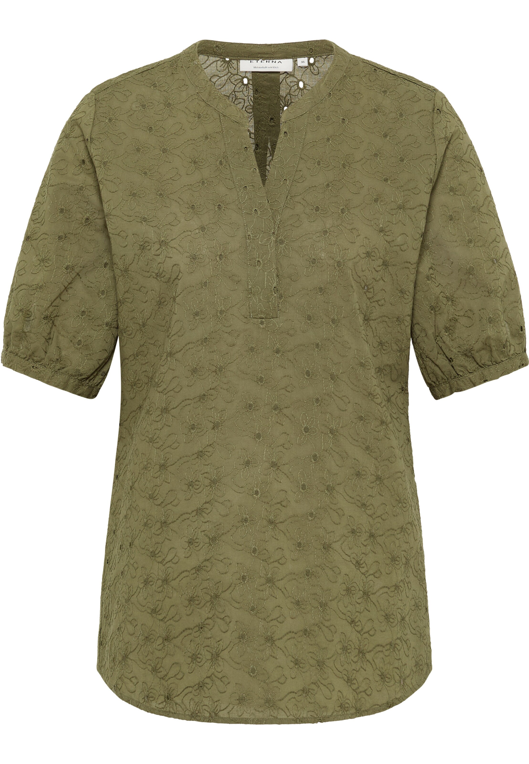 ETERNA Bluse in Grün: Vorderseite