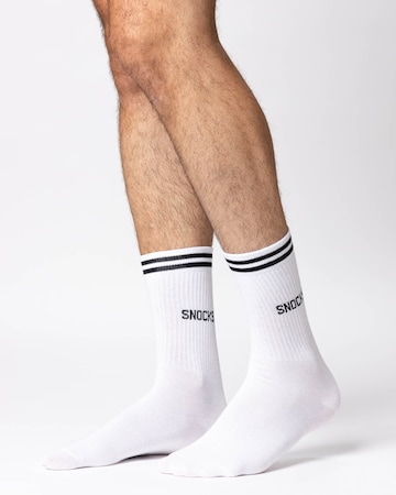 SNOCKS Tennissocken in Schwarz