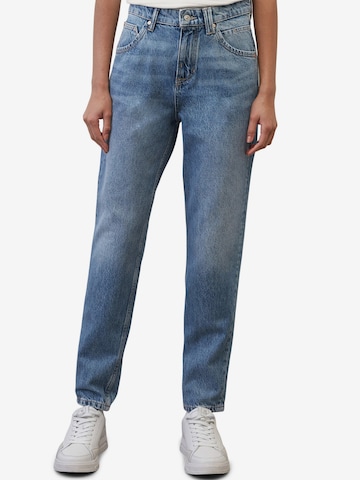 Marc O'Polo DENIM Tapered Jeans in Blauw: voorkant