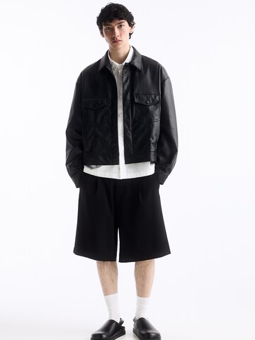 Pull&Bear Between-season jacket in Black