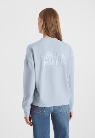 Frieda & Freddies NY Sweatshirt in Blue: front