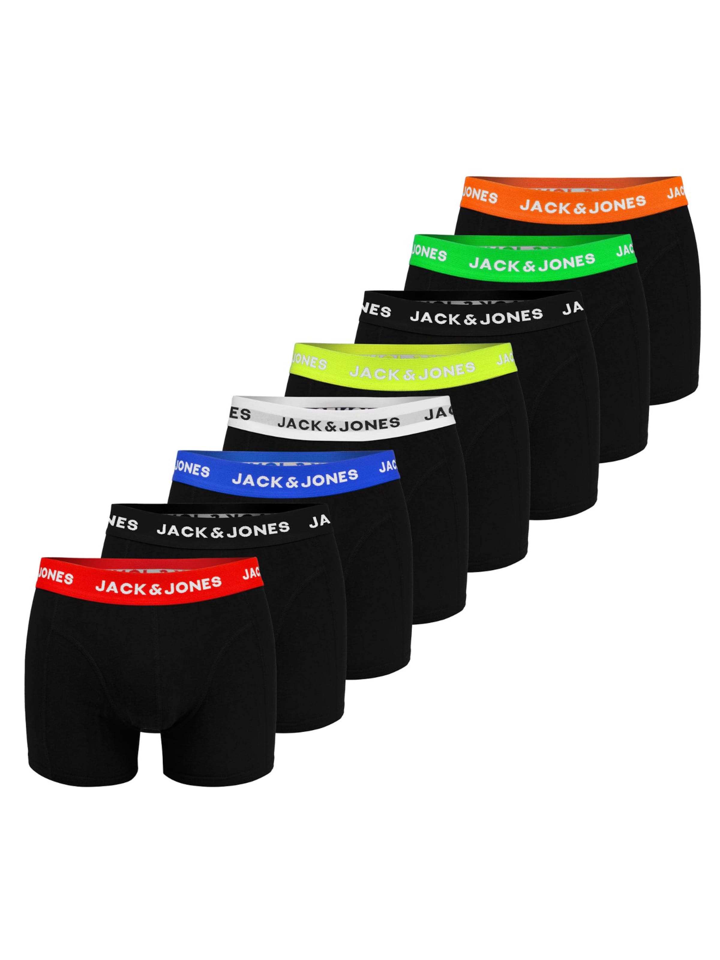 JACK & JONES Boksershorts 'JACK&JONES 8er Pack' i blandingsfarvet, Produktvisning