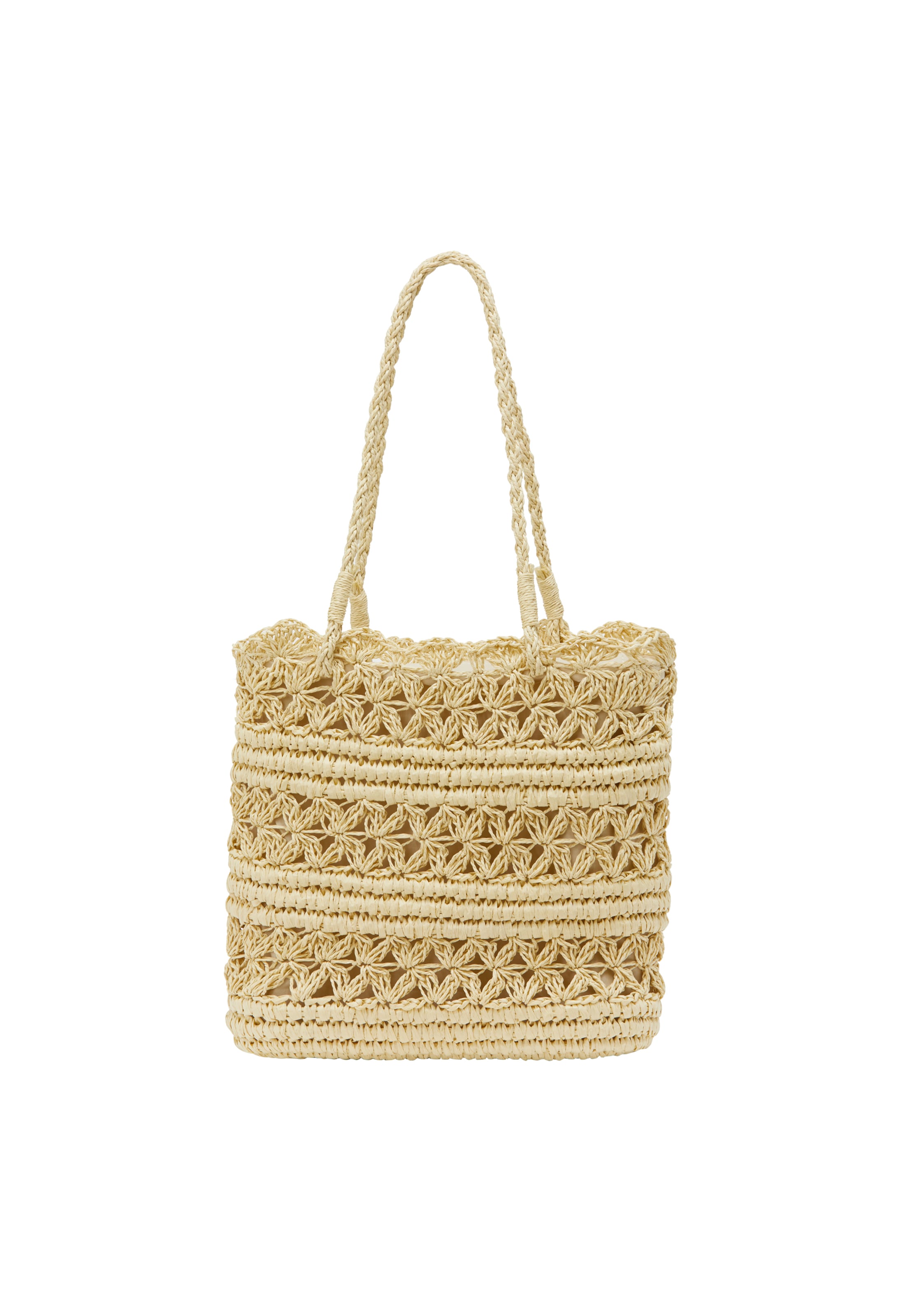 usha FESTIVAL Nakupovalna torba | bež barva: sprednja stran