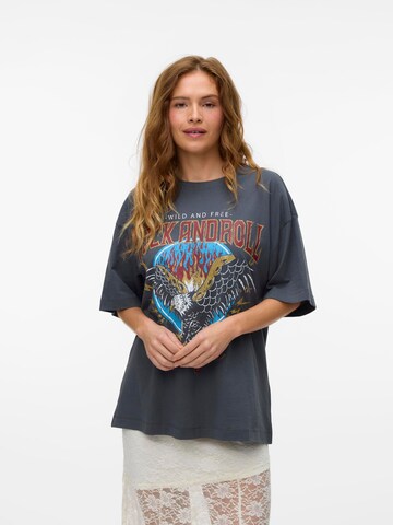 VERO MODA Shirt 'VMHailey' in Grijs: voorkant