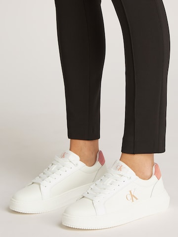 Calvin Klein Jeans Platform trainers in White