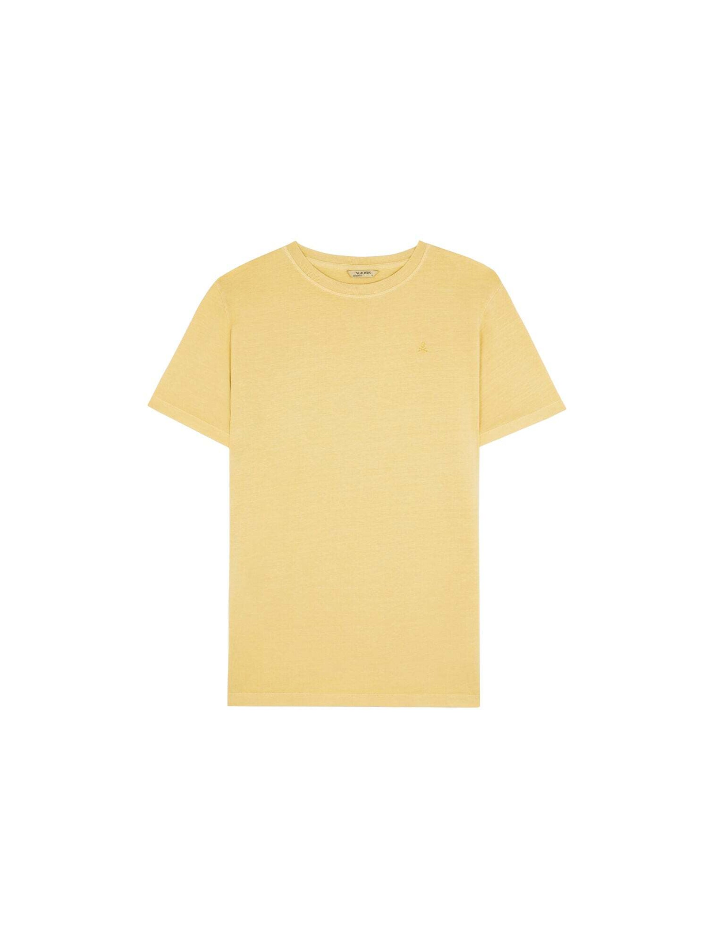 Tricou funcțional ' ' de la Scalpers pe galben: față