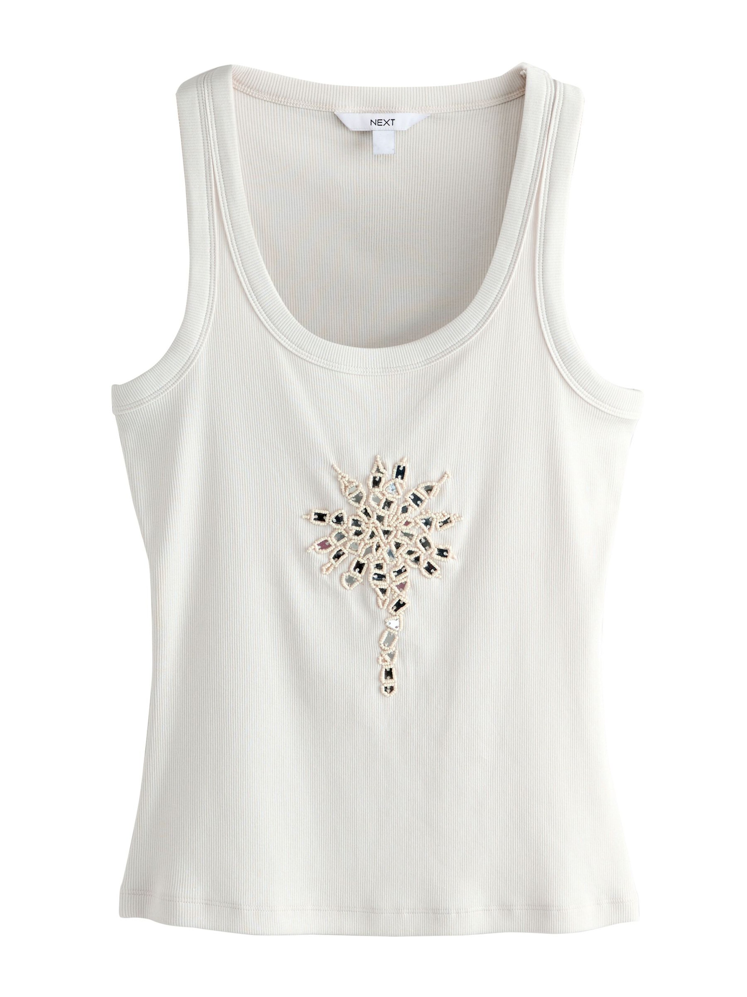 Next Top in Weiß: Vorderseite