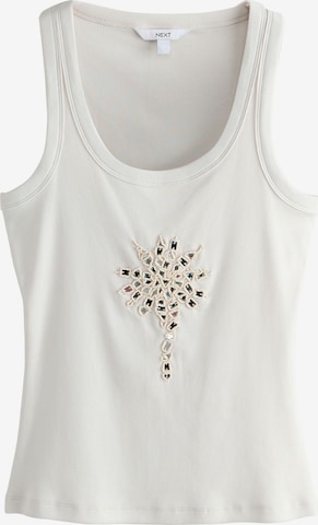 Next Top in Weiß: Vorderseite