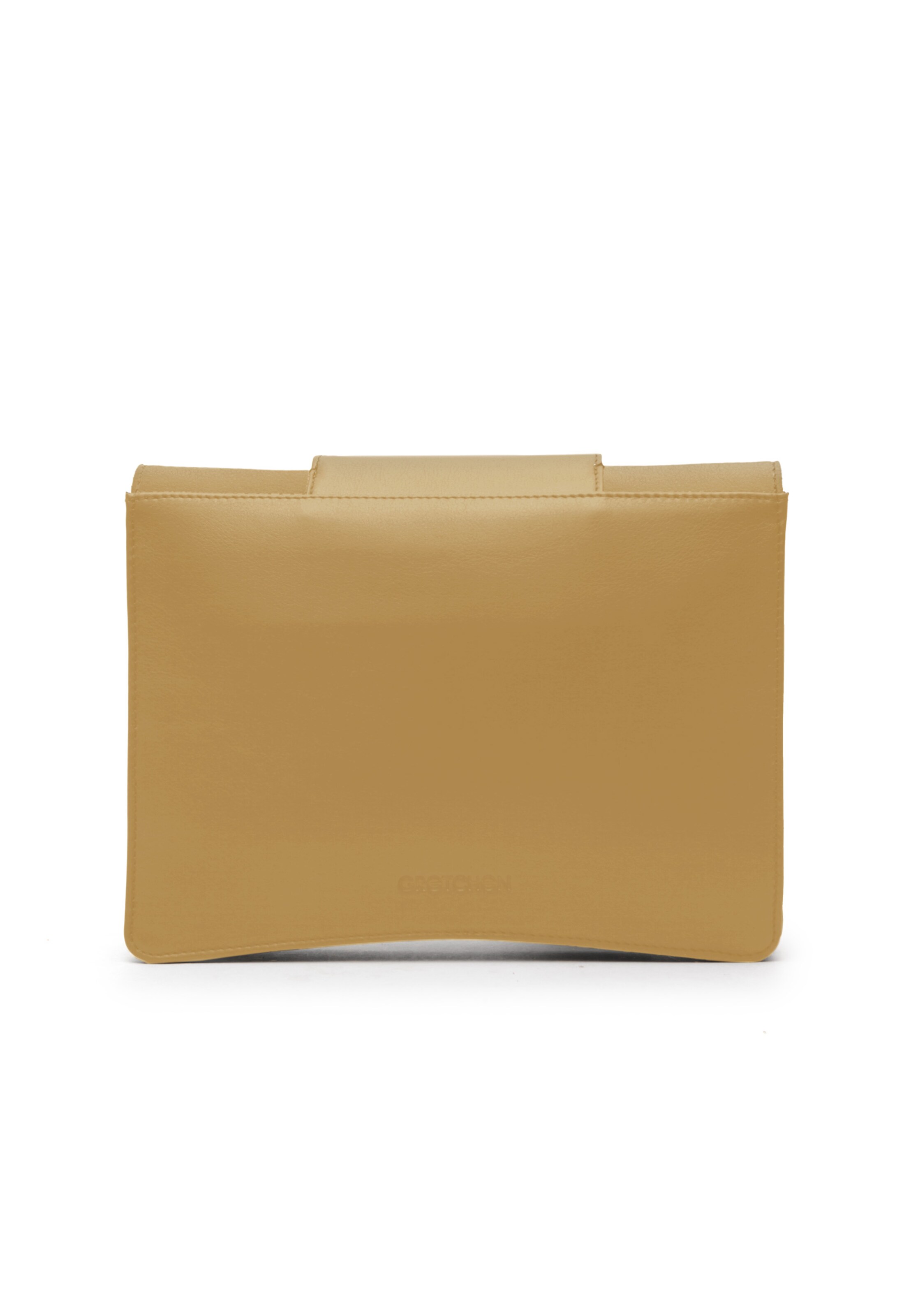Gretchen Shoulder Bag 'Oyster Clutch Three' in Yellow