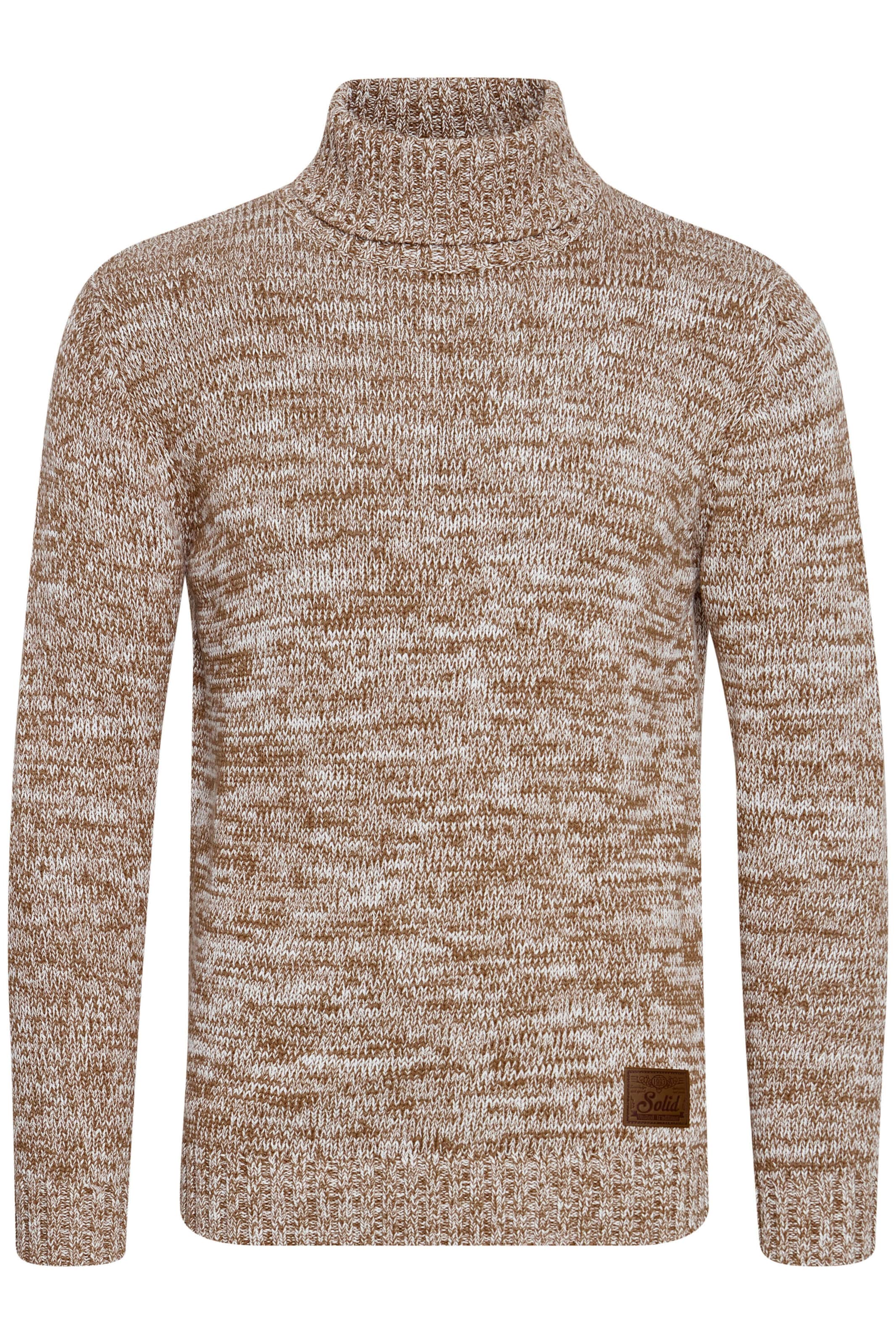 !Solid Trui 'Philaremo' in Beige: voorkant