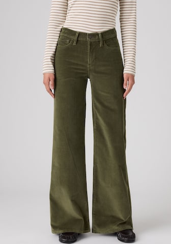 LEVI'S ® Wide leg Pants in Green: front